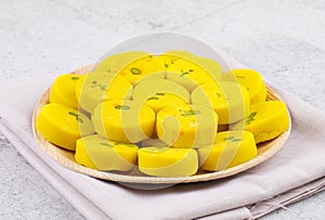 Indian Sweet Food Kesar Peda