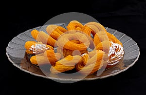 Indian Sweet Food Paneer Jalebi