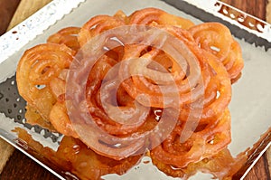 Indian sweet -Jalebi or Pretzel