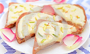 Indian sweet - Shahi Tukda photo