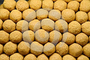 Indian Sweets - Besan laddo photo