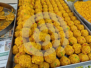 Indian Sweets laddo photo