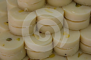 Indian Sweets Malai Peda or Pedha