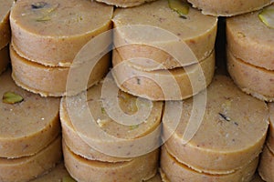 Indian Sweets Malai Peda or Pedha