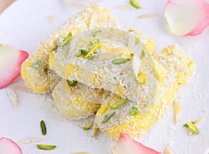 Indian Sweets- Patishapta pitha bengali mishti photo