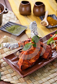 Indian tandoori chicken