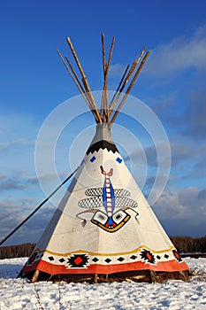 Indian tee-pee