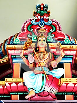 Indian Temple Interior