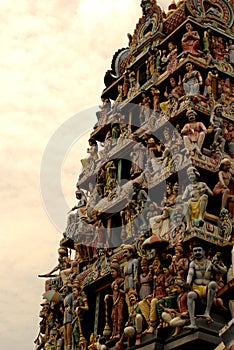 Indian temple statues