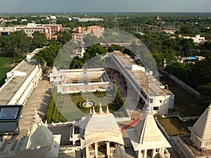 Indian temple view mathura