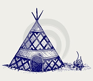 Indian tepee