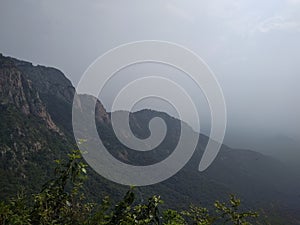 Indian Tirumala Hills in Tirupathi India