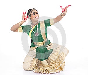 Indian traditional female dancer