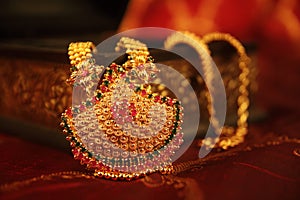 Indian Traditional Gold Necklace