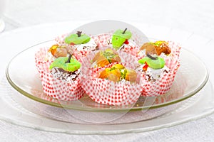 Indian Traditional Mix Sweet Food or Mix Mithai