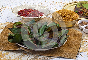 Indian Traditional Mouth Freshener Sweet Paan