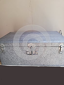 Indian traditional style big metal storage box for woollens and other extras