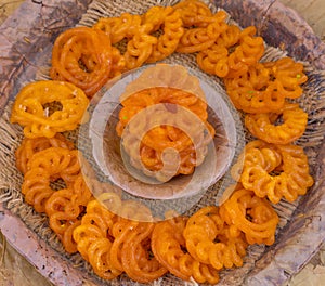 Indian Traditional Sweet Food Imarti