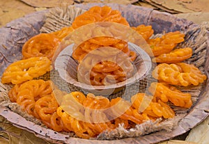 Indian Traditional Sweet Food Imarti photo