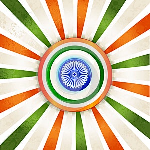 Indian Tricolor Background