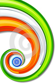 Indian Tricolor Background