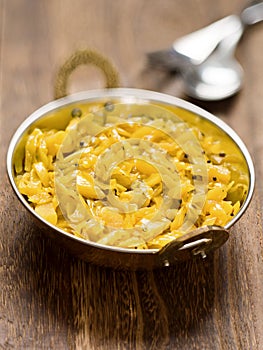 Indian vegetarian cabbage thoran