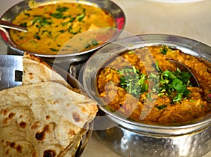 Indian vegetarian meal