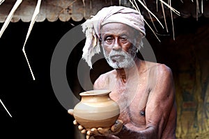Indian Village Potter