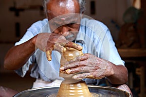 Indian Village Potter