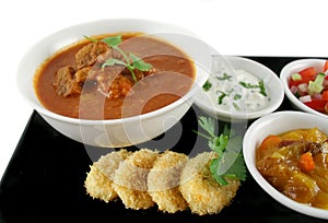 Indian Vindaloo Beef Curry photo