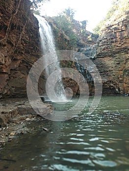 Indian waterfall tirathgarh chhattisgarh ,nature