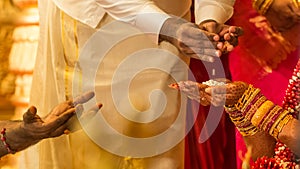 Indian wedding rital