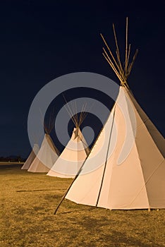 Indian wigwams