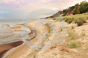 Indiana Dunes in the Fall photo