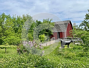 The Indiana farm garden are at Frederik Meijer Gardens & Sculpture Park