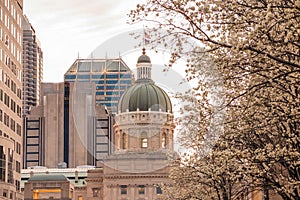 The Indiana Statehouse