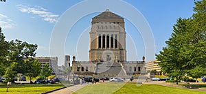 Indiana War Memorial and Museum in Indianapolis - INDIANAPOLIS, UNITED STATES - JUNE 05, 2023