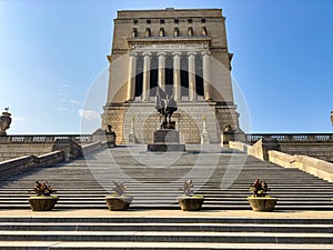Indiana War Memorial and Museum in Indianapolis - INDIANAPOLIS, UNITED STATES - JUNE 05, 2023