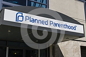 Indianapolis - Circa April 2017: Planned Parenthood Location. Planned Parenthood Provides Reproductive Health Services IV