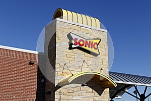 Sonic Drive-In Fast Food Location. Sonic is a Drive-In Restaurant Chain