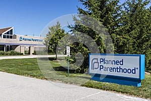 Indianapolis - Circa July 2017: Planned Parenthood Location. Planned Parenthood Provides Reproductive Health Services VIII