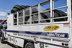 Indianapolis - Circa June 2017: Goodyear Commercial Tire and Service Vehicle II