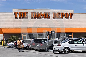 Indianapolis - Circa May 2017: Home Depot Location. Home Depot is the Largest Home Improvement Retailer in the US VI