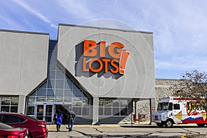 Indianapolis - Circa November 2016: Big Lots Retail Discount Location. Big Lots is a Discount Chain IV