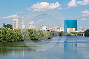 Indianapolis City Skyline