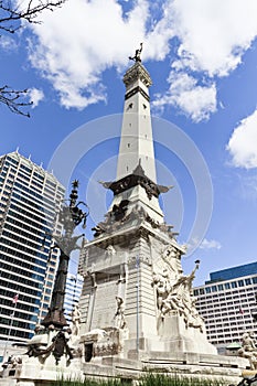 Indianapolis, Indiana - famous Saints and Sailors monument photo
