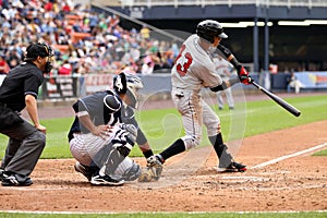Indianapolis Indians outfielder Gorkys Hernandez