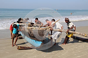 Indians on the daily work