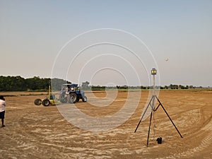 Indiansoil soil laserleveler agriculture agricultural farm agricultural field field prepration