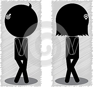 Indicates is men and women